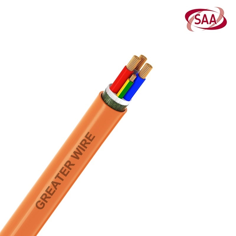 Orange Circular Cable