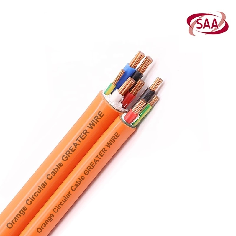 AS/NZS 5000.1 Standard X-90 Insulation Orange Circular Cable