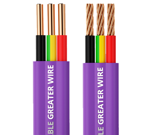 purple tps cable