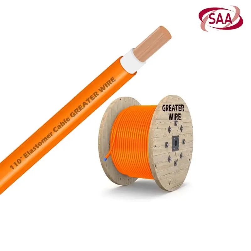 Australia Standard 110℃ Flexible X-HF-110 Elastomer Cable