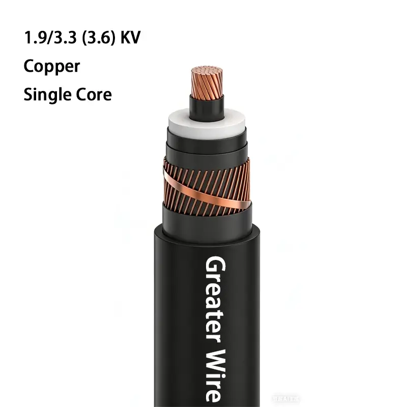 1.9/3.3 (3.6) KV Copper Medium Voltage Cable