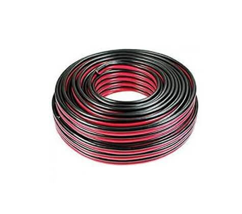 speaker wire coiled package