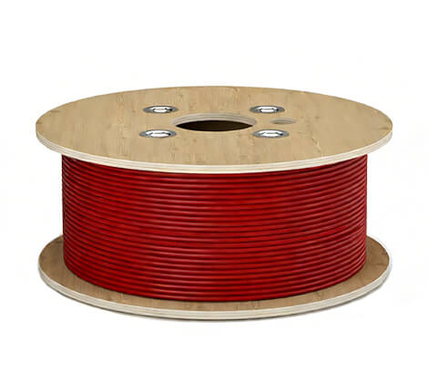 silicone cable wooden reel packaging