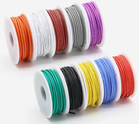 Hook Up Wire plastic reel package